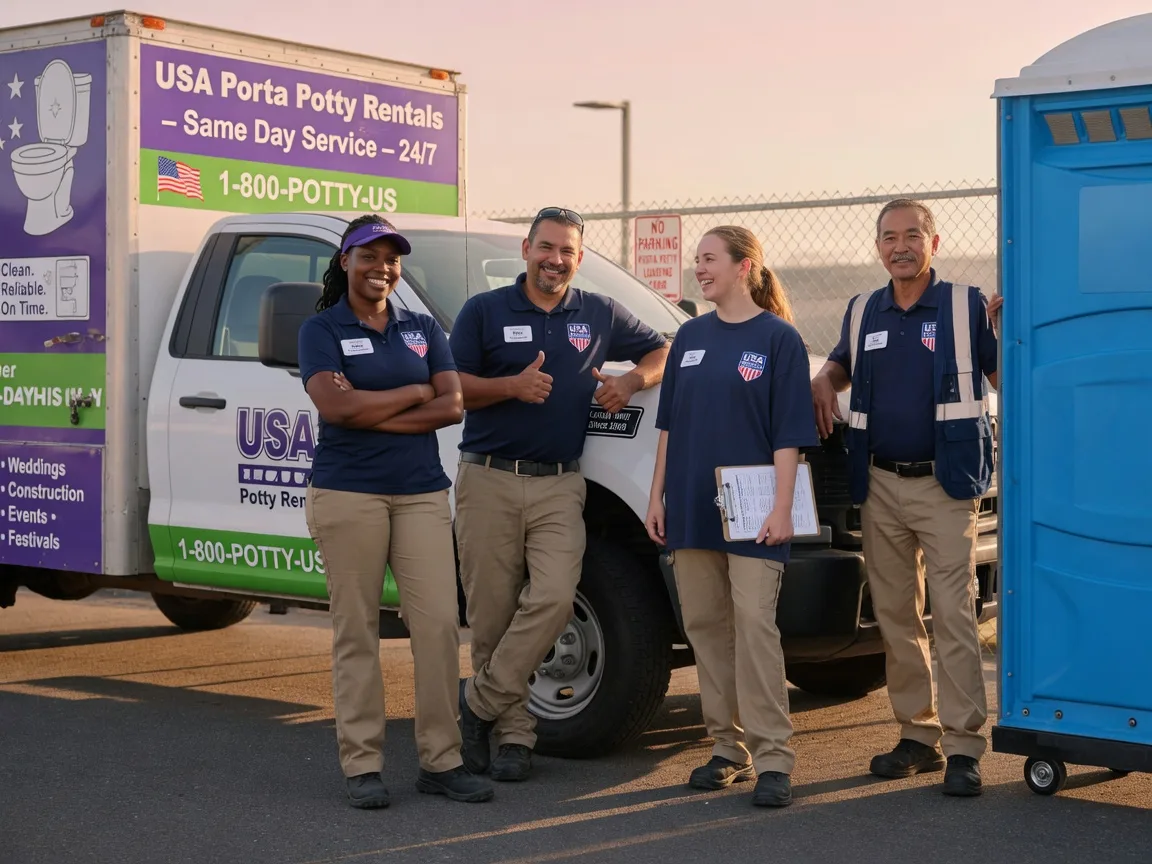 Porta Potty Rental company in Rayville, LA